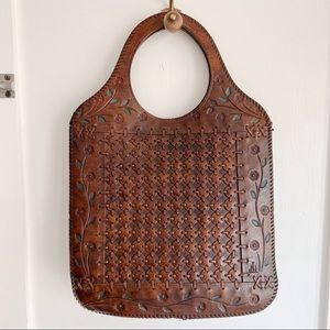 Mexican Western Leather Purse
